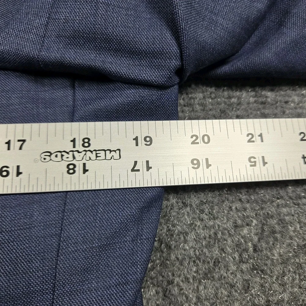 Banana Republic Blazer Men 38S Navy Blue Marzotto Wool Stretch Slim NEW